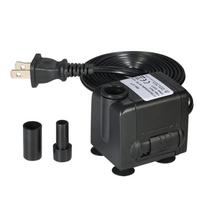 2 Nozzles IncludedMini Solar Fountain Pump Low Noise Pond Water Pump Mini Submersible Pump black
