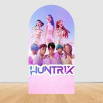 Girl Group Idol KPop Arch Backdrop Cover Girls Birthday Party Decoration Customized Photography Background Photo Studio Props 1.6x3.9ft (50x120cm)