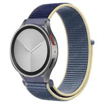 Nylon loop Band For Samsung Galaxy Watch 7 FE 6/5/pro/4/Classic/active 2 40-44mm 20mm/22mm sport bracelet huawei gt 2/e/3 strap gray