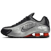Nike Shox R4 Juodos Metalo Sidabrinės 2025 Sportbačiai HQ1988-002 44 gray