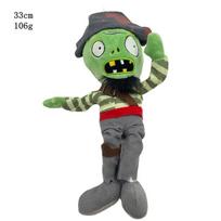 1 vnt. 30 cm Plants vs Zombies pliušiniai žaislai PVZ zombiai Gargantuar skrybėlės Piratas zombis pliušiniai minkšti kimštiniai žaislai vaikams vaikams dovana violetinė