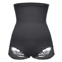 Women Thong Panty Shaper Lace Boxer Briefs High Waist Trainer Slimming Underwear Tummy Control Shapewear Shaping Shorts Sexy G-string Underpants 3XL/4XL