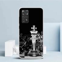 Competitive Chess Game Phone Case For Xiaomi Redmi Note 15 14 14S 13 12S 12 Pro Plus 11S 11 11T 11E 10S 10 + Soft TPU Back Cover Redmi Note 15 Pro 4G black
