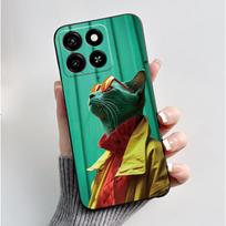 For ZTE Blade A35 Case For ZTE Blade A55 Cover Shockproof Black Silicone Phone Casing for ZTE A55 A35 Aesthetic Cute Cat Bumper ZTE Blade A35