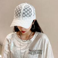 Lace Floral Sun Hat for Outdoor Sports - UV Protection Baseball Cap for Hiking, Running, Cycling - Casual and Fashionable Cap Adjustable