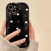 Flower Bracelet Chain Case For Huawei Honor 200 400 Lite 300 Pro 90 X9C SMART 5G X6C X8C X8B X7B X9B X6B P30 PRO Nova 5T cover Honor X8C black