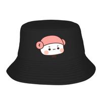 Bubu Panda And Dudu Bear Bucket Hats Summer Travel Headwear Merchandise  Fishing Caps for Outdoor Teen Ispoti Hat UV Protection One Size black