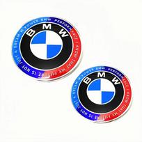 For BMW M X1 X3 74mm 82mm Hood Emblem Car Front Bonnet Logo Trunk Cover Badge For BMW E46 E90 E60 F30 F10 E39 E36 F20 G30 G20 E87 E92 E91 E30 X5 JN9 1Pcs 74mm black