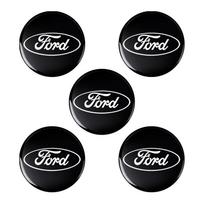 14mm Automobilio Nuotolinio Raktelio Emblema Logotipas Lipdukas Dekoracija Lipdukai Ford Ranger Focus Kuga Mustang S-MAX Transit Mondeo Fusion black