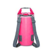 Atsparus vandeniui maišas Sausas maišas Plaukimui Nardymo maišai 10L/15L/20L/30L Plaukiojantis maišas Maišas Sausas maišas Kuprinė Valtims Plaukimui Baidarėmis Žvejybai 20L rožinė