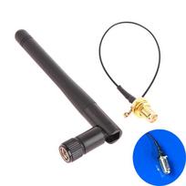 Esp8266 Esp32 Male Pigtail Cable 3Dbi Wifi 2.4G Aerial Antenna Sma-Ky Male Wireless Router 17Cm Pci U.Fl Ipx To Sma-Ky