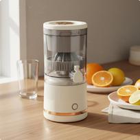 Portable Electric Juicer Easy to Clean Cordless Fruit SimplePush SmallCapacity Juice 3.7V