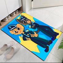 Šerifo Labradoro Atspausdintas Kilimas, Biuro Kėdės Svetainės Miegamojo Virtuvės Kambario Dekoras Dovanos. 50cmx80cm