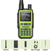 BAOFENG UV-5R Mini Walkie Talkie Multi Band Bluetooth Programming Wireless Copy Frequency 999CH AM FM Long Range Two Way Radio USB Plug