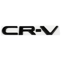 15.4cm Metal 3D Car Stickers Side Fender Badge Styling for Honda CRV Logo NFHYDX 2023 2024 Rear Trunk Emblem Decal Exterior Accessories matinė juoda spalva