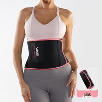 VBOSI Neoprene Sports Waist Trainer - Sweat-Inducing Fitness & Yoga Support rožinė