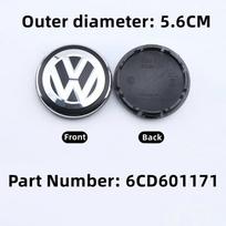 56/58/60/65/66/70/76MM 4pcs Car Emblem Wheel Center Caps Hub Cover Accessories for VOLKSWAGEN GTI Jetta Tiguan MGJY Golf POLO Passat