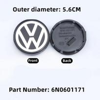 56/58/60/65/66/70/76MM 4pcs Car Emblem Wheel Center Caps Hub Cover Accessories for VOLKSWAGEN GTI Jetta Tiguan MGJY Golf POLO Passat