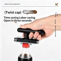 Adjustable Multi-Functional Bottle And Can Opener, Easy Use Can Opener And Lid Opener, Essential Practical Kitchen Tool one size