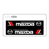 2PCS/Set Car Styling Door Side Letter Sticker For Mazda 3 Mazda 6 CX3 CX5 MP MS Axela Atenza Demio Car Vinyl Decal Accessories
