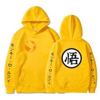 Dragonballs Goku, Perimeter Fleece Hoodie Print Sweater Anime Hoodie S