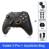Sandėlyje Pasaulinė versija Flydigi Vader 5 Pro 5PRO Valdiklis Belaidis Bluetooth Žaidimų pultelis Daugiaplatformis PC NS2 Mobiliesiems Steam