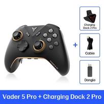 Sandėlyje Pasaulinė versija Flydigi Vader 5 Pro 5PRO Valdiklis Belaidis Bluetooth Žaidimų pultelis Daugiaplatformis PC NS2 Mobiliesiems Steam