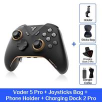 Sandėlyje Pasaulinė versija Flydigi Vader 5 Pro 5PRO Valdiklis Belaidis Bluetooth Žaidimų pultelis Daugiaplatformis PC NS2 Mobiliesiems Steam
