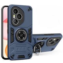 For Honor 400Lite Case For Honor 400 Pro 400Lite 400Pro 5G Armor Shockproof Ring Stand Holder Shell Coque Fundas Pc + tpu&Honor 400 (Global) mėlyna