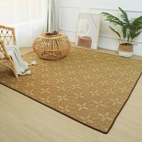 Japoniškas bambukinis tatami vasaros kilimėlis miegamajam, svetainei ar arkiniam langui - Vėsus pintas kilimėlis grindims ar lovos šonui 70x200 cm