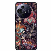 For TCL 50 NxtPaper 5G Case 3D Relief Emboss Flowers Black Silicone Soft Back Cover Case For TCL 50 Pro NxtPaper 5G Phone Case TCL 50 Pro NxtPaper black