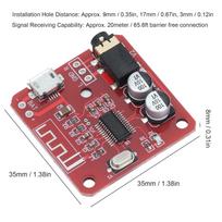Bluetooth Audio Receiver Board 5.0 HD Audio MP3 Lossless Decoder Wireless Transmission XHA250