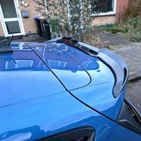 Upgraded Rear Spoiler Diffuser for Ford Fiesta MK8 ST/ST-Line 19-26 Glossy Black