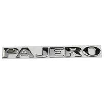Car Metal Rear Trunk Side Door Letters Words Logo Badge Emblem Decals Sticker For Mitsubishi PAJERO Styling Auto Accessories PO2