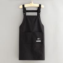 New Professional Barber Apron 2 Sizes Breathable Cooking Aprons Waterproof Large Pocket Working Clothes for Hairdressing gray