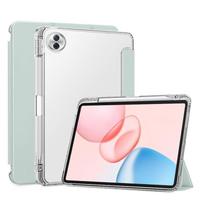 Dėl Huawei Honor Pad 10 dėklo HEY3-W00 HEY3-W10 12,1 colio su laikikliu rašikliui, trijų dalių PU odos ir TPU galiniu laikikliu, planšetinio kompiuterio dėklo Honor Pad10 12.1inch rožinė