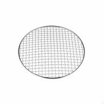 Round Barbecue Grill Net RustResistant Rustproof Grilling Grate Mesh for Campers, 28CM