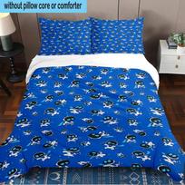 Space Adventure Astro Bot 3PCS Bedding Set 2D Printing (Includes 1 Duvet Cover + 2 Pillowcases Coreless), Bedroom decor,Fan gift 140cmx200cm