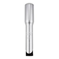 Vairo stiebas Dviračio vairo stiebo paaukštinimo adapteris Dviračio vairo stiebo prailgintuvas Pakeliamoji vairo dalis Dviračio sriegiuojamo vairo stiebo keitiklis 22.2mm sidabras