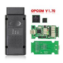 OPCOM V5 For Opel 2021 OP COM 1.70 flash firmware update Car Diagnostic Cable OP-COM PIC18F458 CAN BUS OBD2 Car Diagnostic Cable black