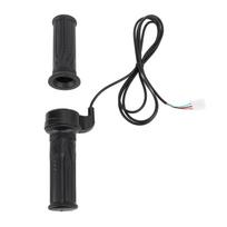 Electric Throttle Grip 22mm 25mm Universal 3 Wire 12V‑72v Twist Throttle Hand Grip for MiniMoto Dirt Bike Electric black