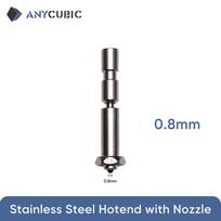 ANYCUBIC 0.4mm 0.6mm 0.8mm Quick Release All Meta Hardened Steel Hotend with Nozzle for Kobra S1 Combo for Kobra 3 Max