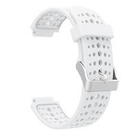 Garmin Forerunner 235 235Lite /220/230/620/630 apyrankė, skirta Garmin Forerunner 735XT išmaniajai apyrankei, silikoninė laikrodžio apyrankė only the  strap balta