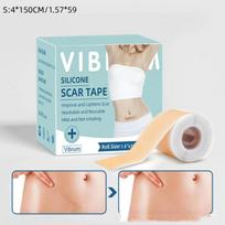 For Keloid, C-Section, Surgery, Burn, Acne Waterproof 1 Roll 150/300cm Silicone Scar Sheets Medical Grade, Reusable Scar Tape white