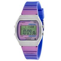 Klasikinis skaitmeninis T80 3 ATM atsparus vandeniui skaitmeninis unisex [TIMEX] laikrodis, kvarcinis, atsparus, plastikas, ciferblatas, TW2V74600, [Originalus] gray
