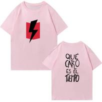 2026 Hot Sale Summer Dani Martin Que Caro Es El Tiempo Album Merch Cotton TShirts Unisex Women Top Harajuku Short Sleeve T Shirts 4XL white