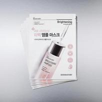 DERMATORY Pro Niacin Shot Brightening Ampoule Mask 10 Sheets white