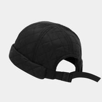 Ldslyjr Winter Cotton Solid Warm Docker Cap Brimless Hat Beanie Hats Landlord Sailor Cap Men And Women 219 56-60cm Wear juoda