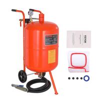 VEVOR 75.7 L Sand Blaster 60-110 PSI High Pressure Sandblaster with 4 Nozzles 75 x 39.5 x 83.5 cm