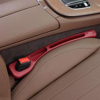 For New Bentley Flying Spur Continental GT Bentayga Mulsanne 2pcs Car Seat Gap Filler Leak-proof Side Seam Plug Strip Waterproof brown